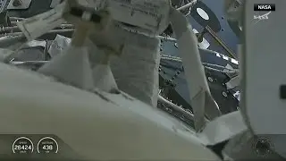 SpaceX Dragon capsule carrying NASA Crew-11 undocks from ISS
