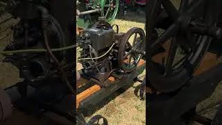 Hit and Miss tractor 👍 Pinckneyville Illinois tractor show #shorts