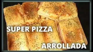 PIZZA ARROLLADA DOS ESTILOS SÚPER PRÁCTICOS - MUY FÁCIL | IriCatu