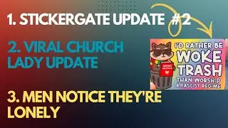 UPDATES: Stickergate, Viral Church Member, Lady with Upcoming Anniversary 