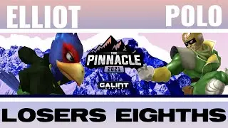 CLA | Elliot (Falco) vs 306 | Polo (Falcon) - Losers Eighths - Pinnacle 2021 Melee Singles