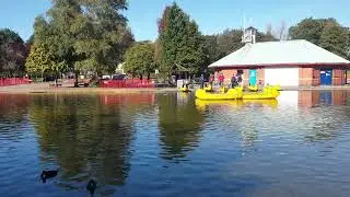 Boating Lake in Markeaton Park, Derby