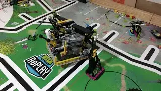 FLL 2020 Replay, 405 Points, Robot in 3 days