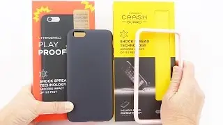 Rhino Shield PlayProof против Crash Guard: два отличных чехла для iPhone 6s Plus!