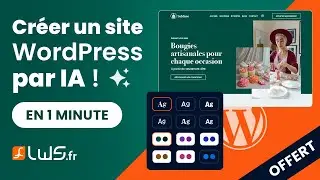 Comment cr&eacute;er un site WordPress par IA en 1mn (2025)