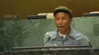 Pharrell: 'Happiness is your birthright'