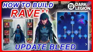 Raven Best Build Guide for Healers in DC: Dark Legion | Full Skill, Force & Legacy Explained