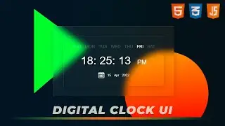 JavaScript clock | Digital working clock using Html, CSS, JavaScript + (Free Code)