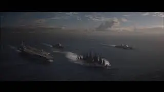 Godzilla Outspeeds the U S  Navy - Godzilla 2014 Soundtrack