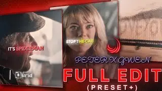 Peter X Gwen Full Edit Preset For Alight Motion | SURID EDITZ