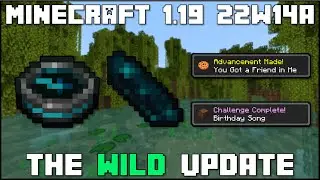 Minecraft 1.19 - Snapshot 22w14a - Mangrove Swamp, Recovery Compass & Allay Advancements!