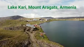 Lake Kari, Mount Aragats, Armenia &ndash; drone video