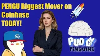 PENGU Skyrockets on Coinbase! Pudgy Penguins Breakout or Meme Hype? 🐧🚀 #PENGU #pudgypenguins