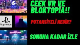 METAVERSE COİNLERİ // CEEK VR COİN // BLOCKTOPİA COİN !!
