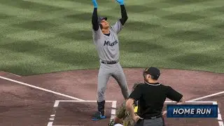 MLB The Show 21 2025 Fantasy draft Marlins Soto home run #35