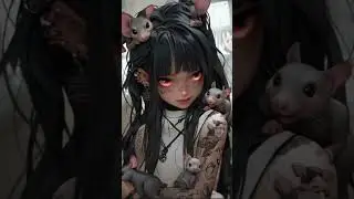 Аниме нейросеть #art #нейросетьзахватитмир #фильм #anime #обои #trailer #midjourney #мори #aiart