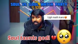 @ghatakgaming9127 on SOUL watch party streamers targeting godl💔#pmwi #soul