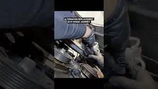 How to replace the alternator on a 2019 Dodge Journey.#alternator #DIY #type #mechanic #dodge