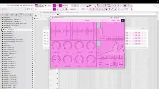 creating a synth pluck from a drum loop with tonal granular synthesis