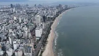 Дананг с высоты птичьего полета