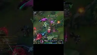 #Jinx insane 6.47 attackspeed kills enemies while taking turret #leagueoflegends #outplayed #adcarry