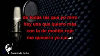 La del moño colorado | KARAOKE
