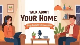 Talking About Your Home in Easy English | A1 Conversation Practice | FluentX Podcast