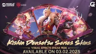 #KISHIN DENSETSU NEW SERIES SKIN |MLBB TOPUP| 2025 @DragonGroot @MobileLegends5v5MOBA