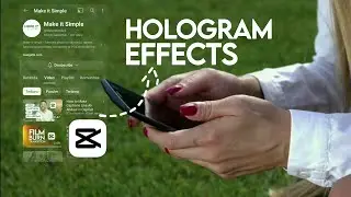 Как создать голографические эффекты в CapCut