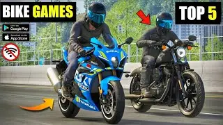 Top 5 Most Realistic BIKE RACING Games for Android l Best Bike Racing Games on Android 2023