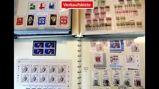 Briefmarken-Verkaufsfilm: Schatzsuche und Verkauf in Kiste 19 mit Briefmarken, Zubehör und Briefen