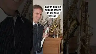 How to play the Yamaha #venova in 1 easy lesson. #musictutorial #musicteacher #soprillo #musiccomedy