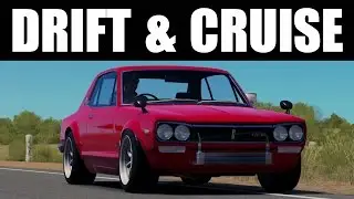 FH3 - Drift Build - Forza Widebody 1971 Nissan Skyline GTR! Drifting & Touge!
