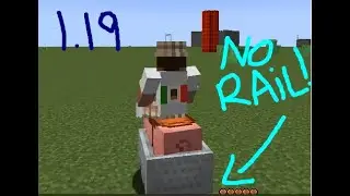 MINECRAFT HOW TO RIDE A MINECART WITH NO RAIL IN 1.19