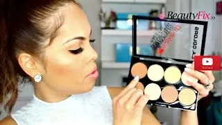 &hearts; Makeup Review- L.A. Colors Contour Kit (Dupe for Anastasia Beverly Hills Contour Kit)
