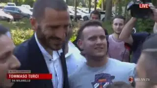 Bonucci a Milanello