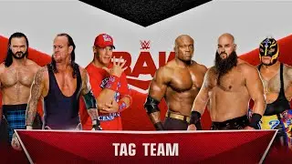 КОМАНДА Гробовщика против КОМАНДЫ Брауна Строумана | 3 на 3 ELIMINATION Tag Team | WWE 2K22