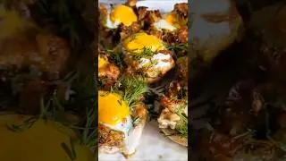 🔽Everyone's asking for the recipe! Stuffed mushrooms🍄🍄🍄 in the airfryer..#recipes #airfrayer #aer...