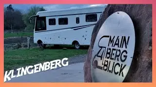 Klingenberg, Wohnmobilstellplatz und eine Schlucht