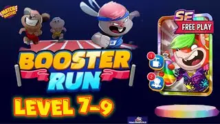 Игра Match Masters: Забег с бустерами 🏃‍♂️ Уровни 7-9 с SE Foxy Roxy