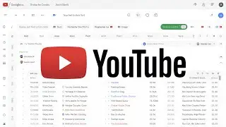 Учебное пособие по использованию Google Sheets и YouTube Data API с помощью Google Apps Script.