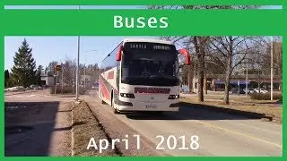 Bus videos: April 2018