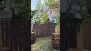 Barrel Arch Wedding Rental In Saskatoon -  