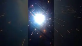 Sparks of Welding, Welding Embers, Welding Flares. Flux Sparks, Fused Particles, , Welding Glitter