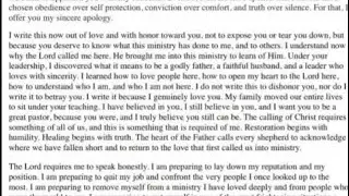 He resigned from Greg Locke's church-These are the reasons why. And WHO DONATED $1.6 mill?? 