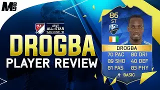 Обзор игрока FIFA 16 TOTS DROGBA (86) Обзор игрока FIFA 16 Ultimate Team + внутриигровая статистика