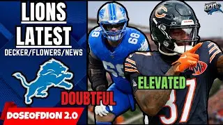 Decker DOUBTFUL Tre Flowers ELEVATED &mdash; ИДЕАЛЬНО ПОДХОДИТ? Львы против Бенгалов