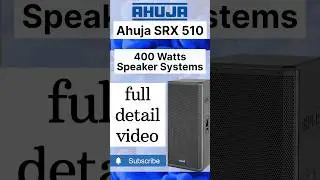 Ahuja SRX 510 (400 Watts Speaker Systems)
