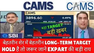 Cams Share News, Computer Age Management Services Share Latest News, Cams Share Price Target