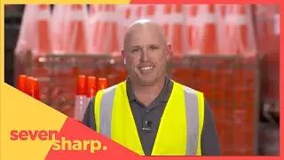 The reason for those reflective road cones